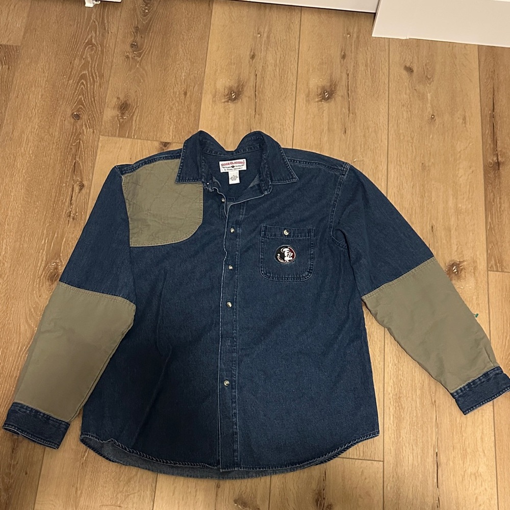 Vintage FSU Jean Button Down SIZE XL